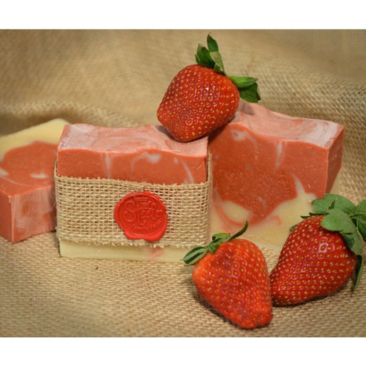 Strawberries & Champagne Goat Milk Soap